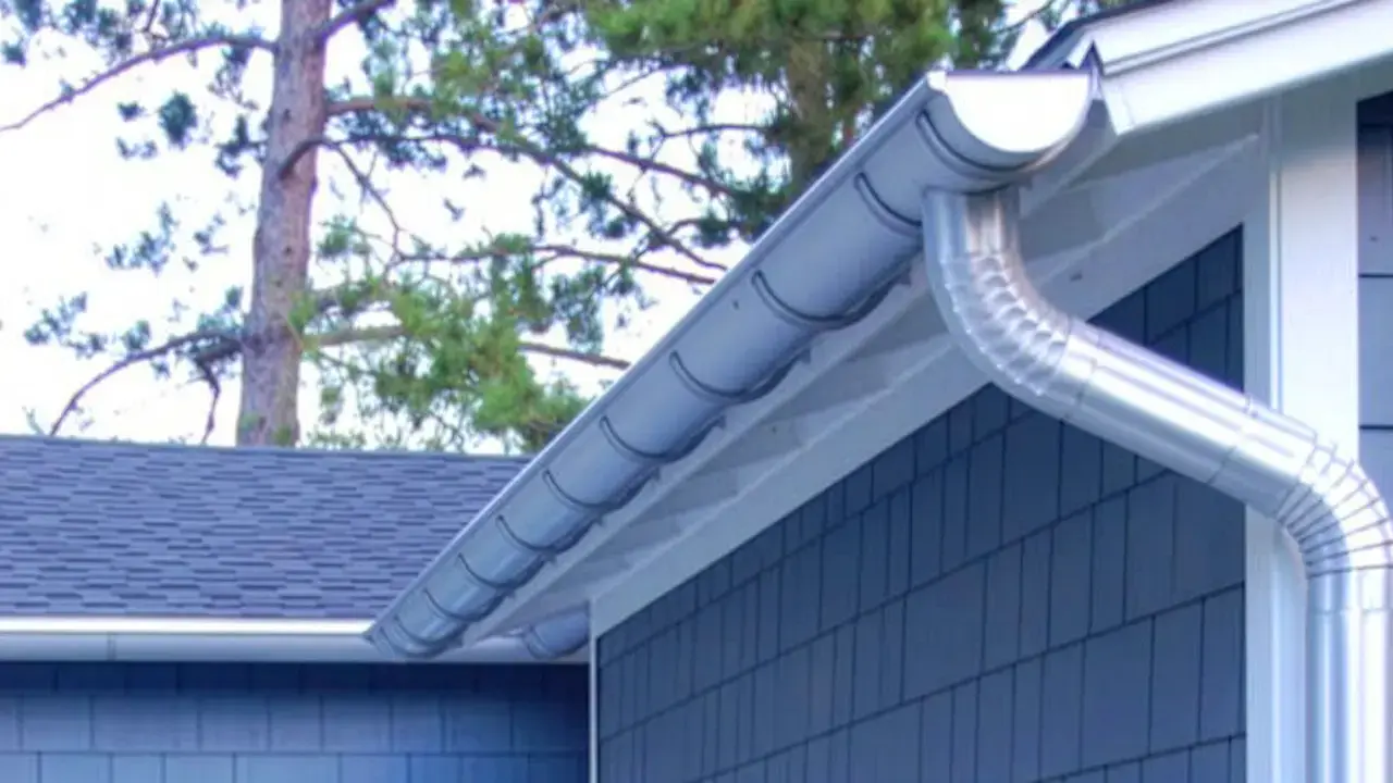 Half round gutters