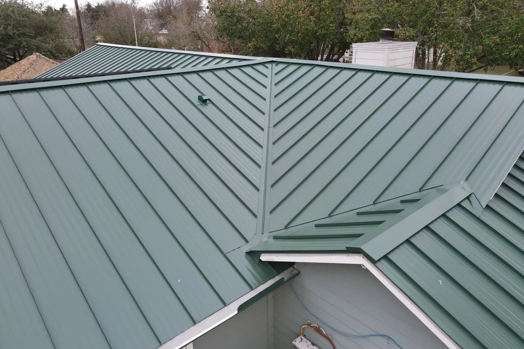 Metal roof project 16 01