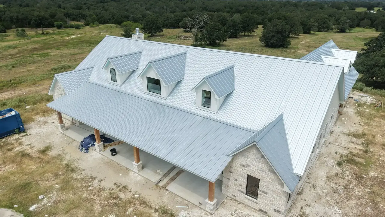 Metal Roof Install