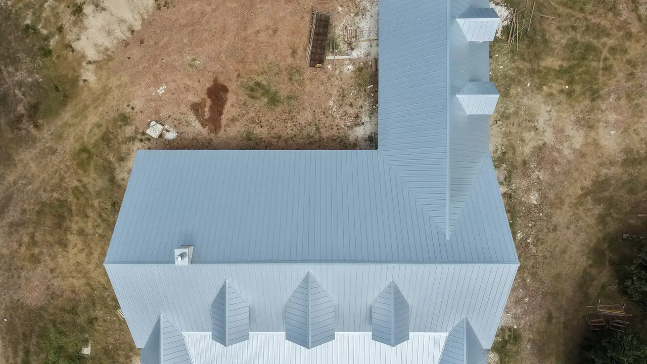 Metal Roof Install